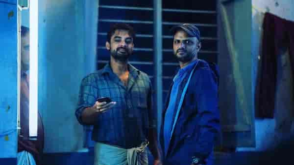 Tovino Thomas and Jude Anthany Joseph on the sets of 2018