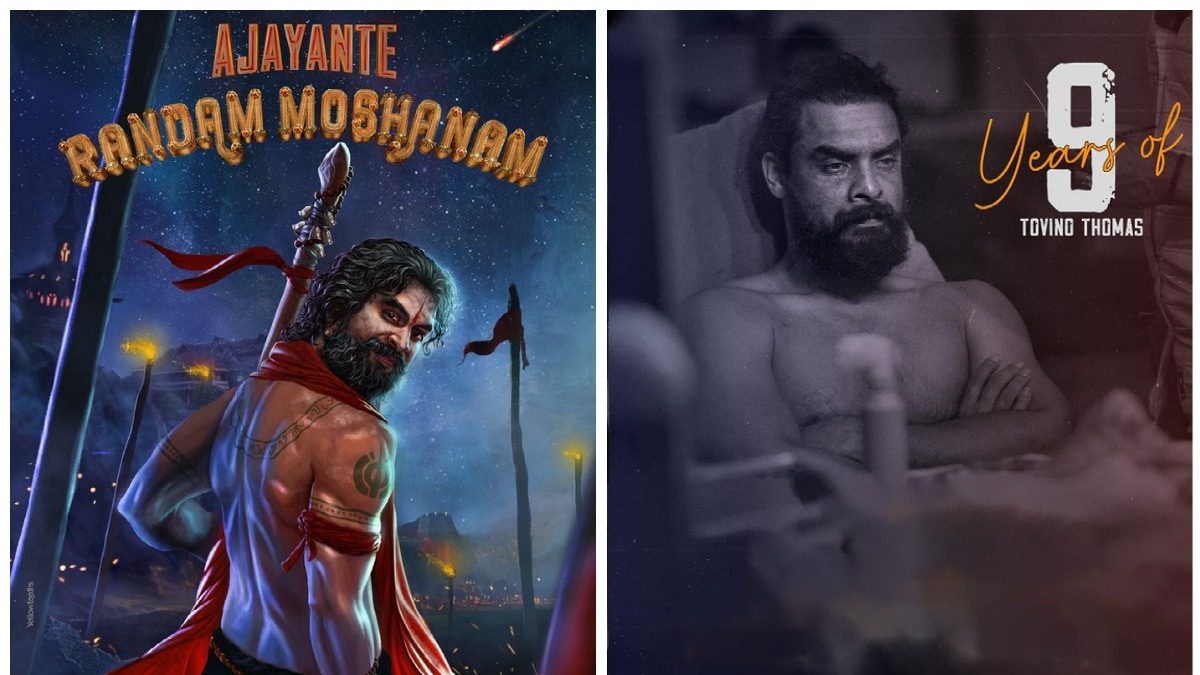 Here’s Tovino Thomas’ look test as Maniyan from Ajayante Randam Moshanam that has him in triple role