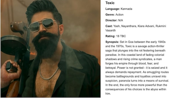 The 'leaked' plot of Yash's Toxic