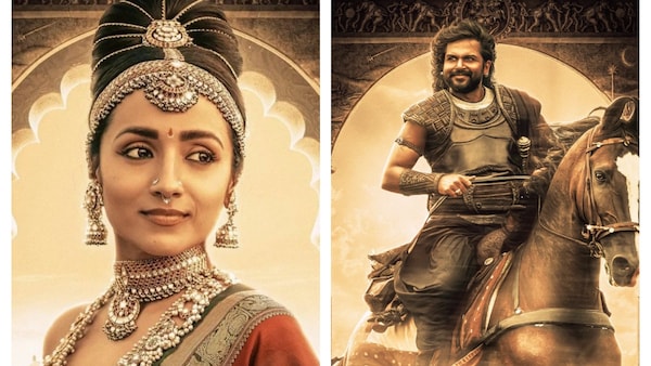 Ponniyin Selvan stars Karthi and Trisha's fun banter as Vanthiyathevan and Kundavai goes viral