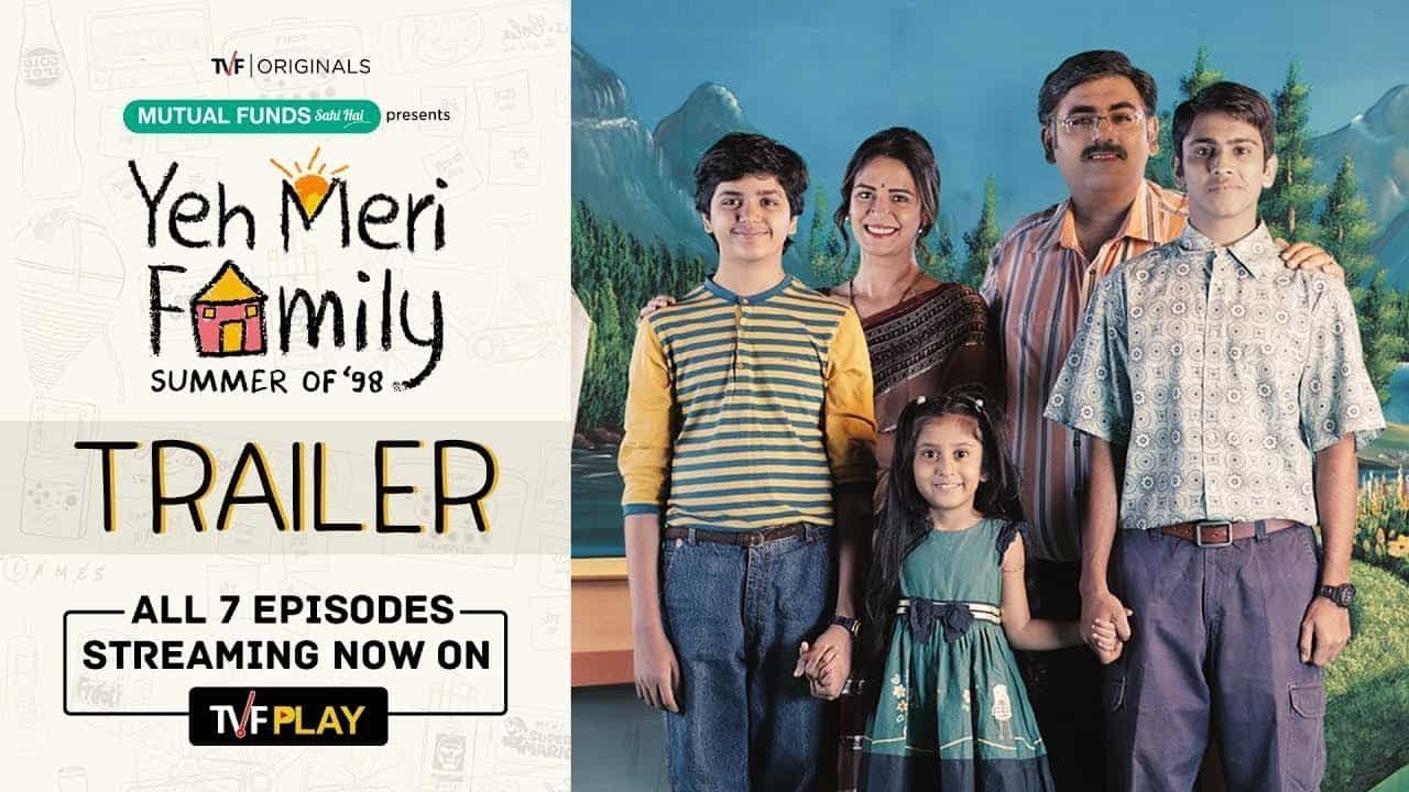 Yeh Meri Family   miniTV's Yeh Meri Family Season 2 is a delightful  trip to the '90s with a new family - Telegraph India