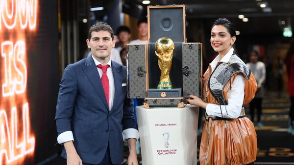 Deepika Padukone creates history; first Indian to unveil FIFA World Cup 2022 trophy