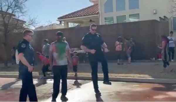 Watch: Two Californian policemen recreate hookstep of ‘Naatu Naatu’ from the film ‘RRR’