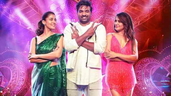 Kaathuvaakula Rendu Kaadhal song Two Two Two glimpse: Vijay Sethupathi grooves with his ‘two loves’ Nayanthara and Samantha