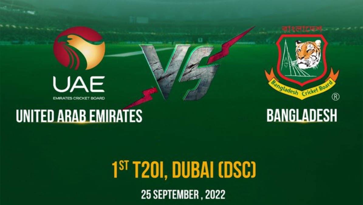 UAE vs BAN, 1st T20: Where and when to watch United Arab Emirates vs Bangladesh in Dubai