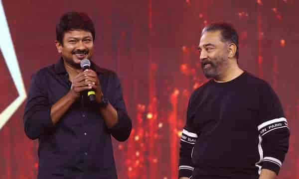 Udhayanidhi Stalin and Kamal Haasan