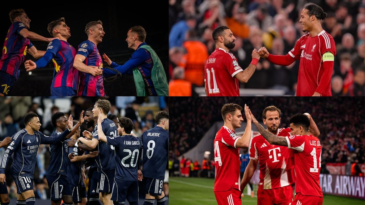 UEFA Champions League 2025-26 quarter-final schedule - when and where to watch in India