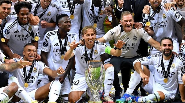 Real Madrid are the most successful team in UEFA Super Cup history. Image | UEFA.com