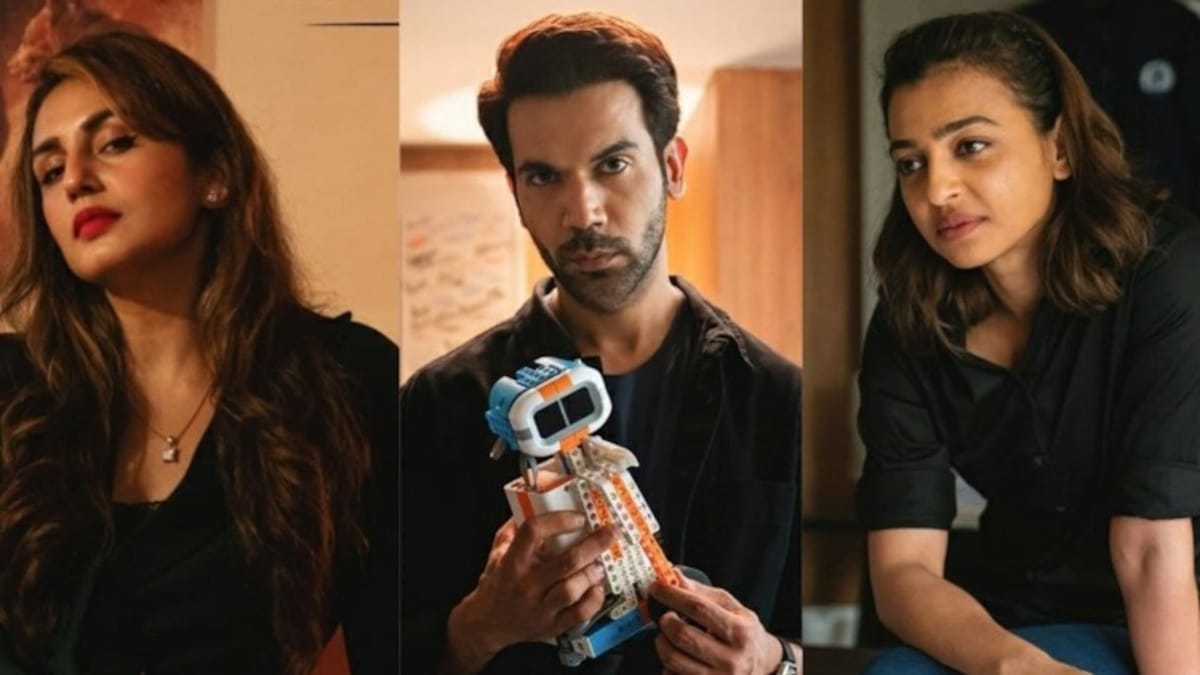Netflix revealed the first look of Monica, O My Darling: The film stars Radhika Apte, Rajkummar Rao and Huma Qureshi