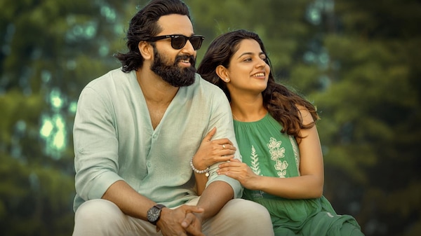 Unni Mukundan and Nikhila Vimal in a still from Get Set Baby