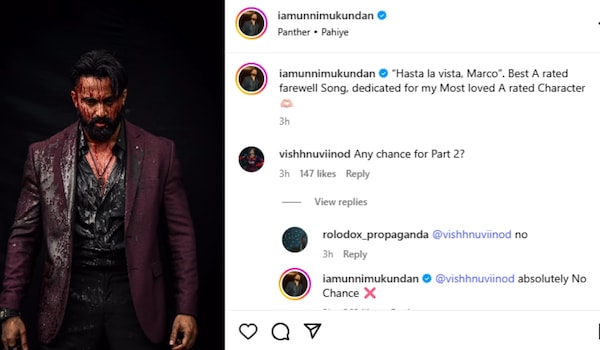 Unni Mukundan's post on Marco 2