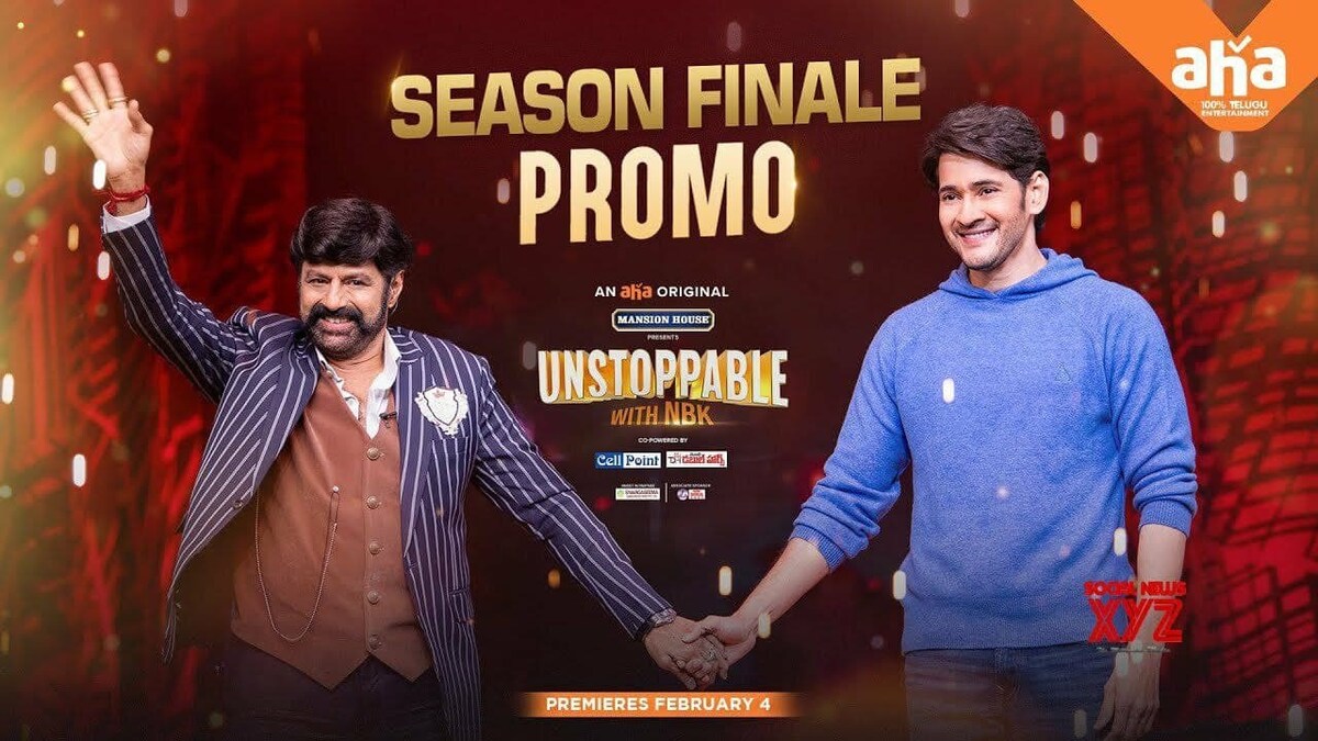 Unstoppable With Nbk Unstoppable with NBK season finale: Superstar Mahesh Babu to make a