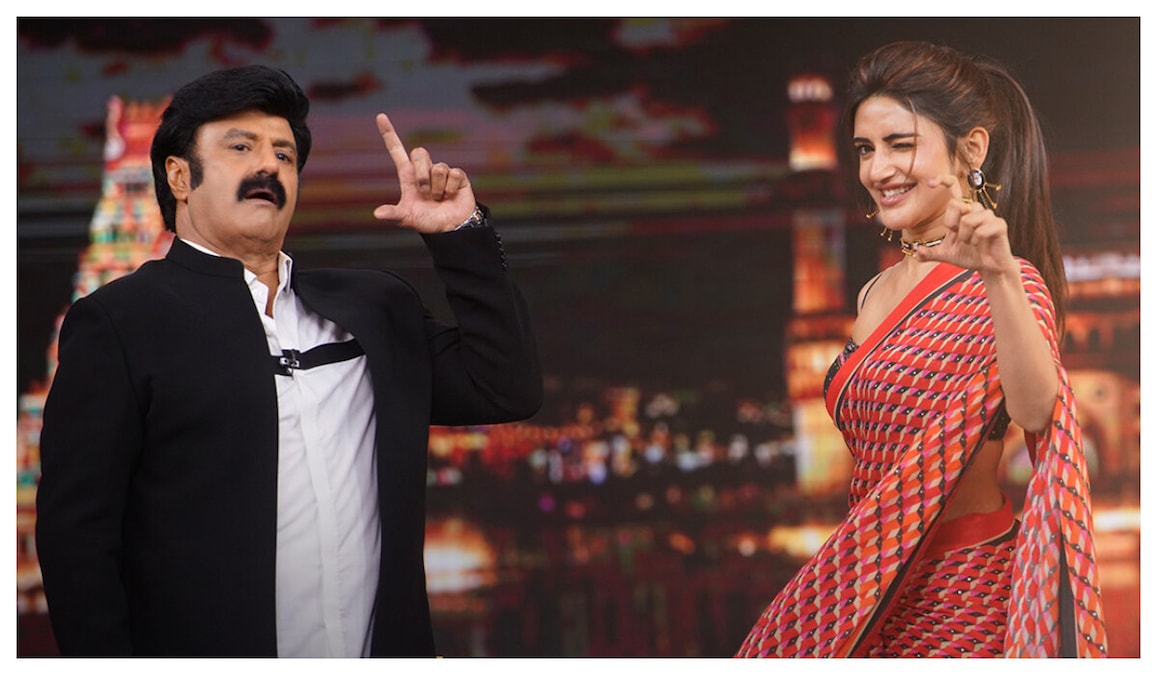 Unstoppable with NBK promo: Sreeleela teaches Balakrishna Kissik's hook step from Allu Arjun's Pushpa 2: The Rule