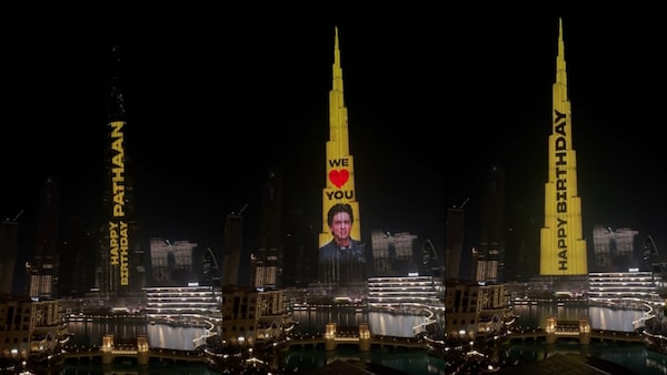 Burj Khalifa lights on Shah Rukh Khan's 57th birthday with THIS special message