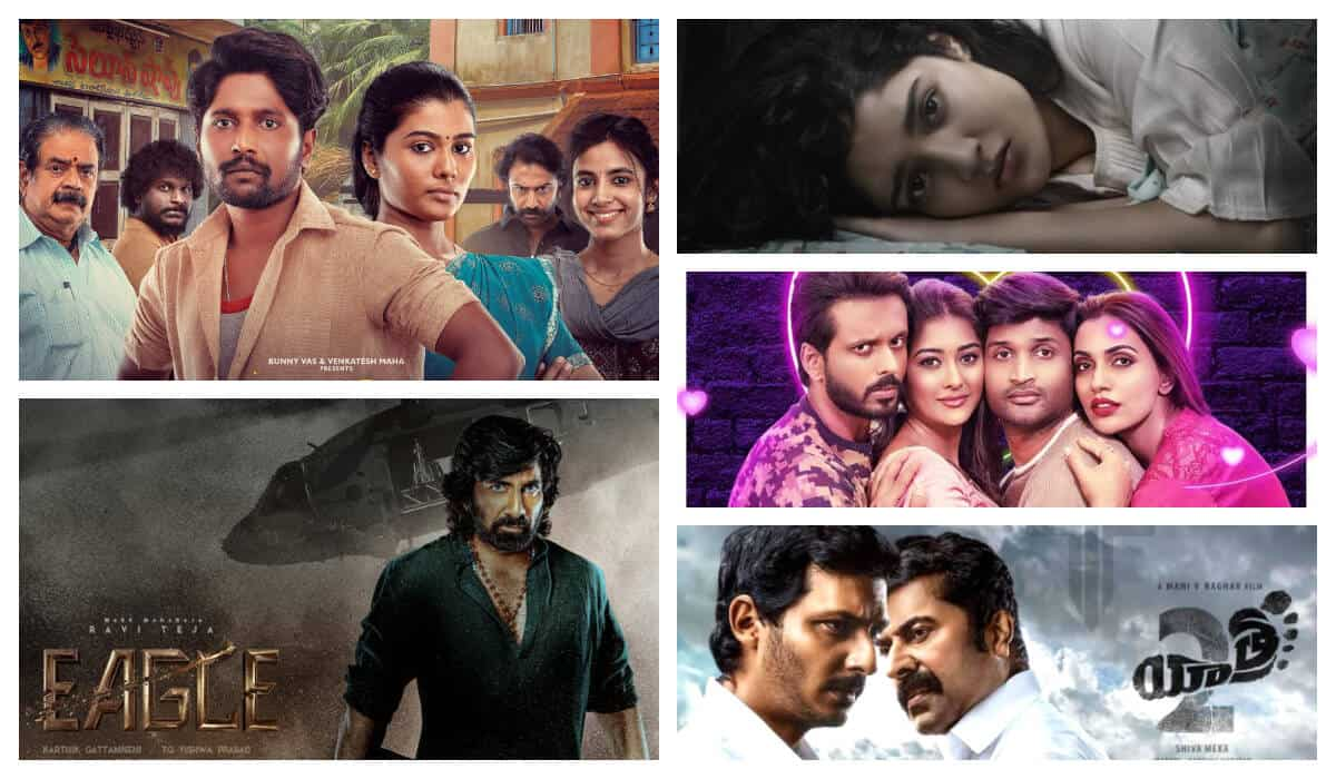 Upcoming Telugu movies web series releasing on OTT Netflix Prime Video SonyLIV aha Hotstar ETV Win and more