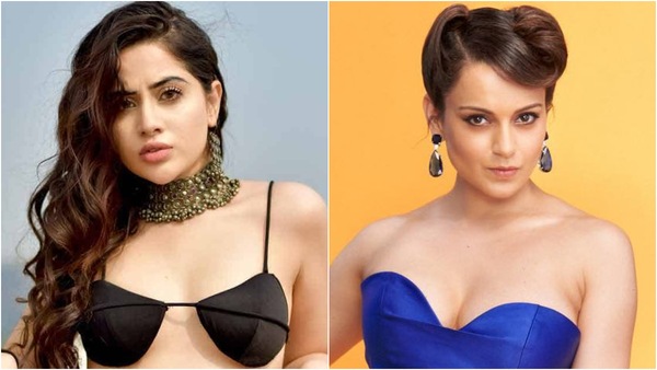 Uorfi Javed hits back at Kangana Ranaut's 'country loves Khans' tweet over Pathaan's success; the latter reacts