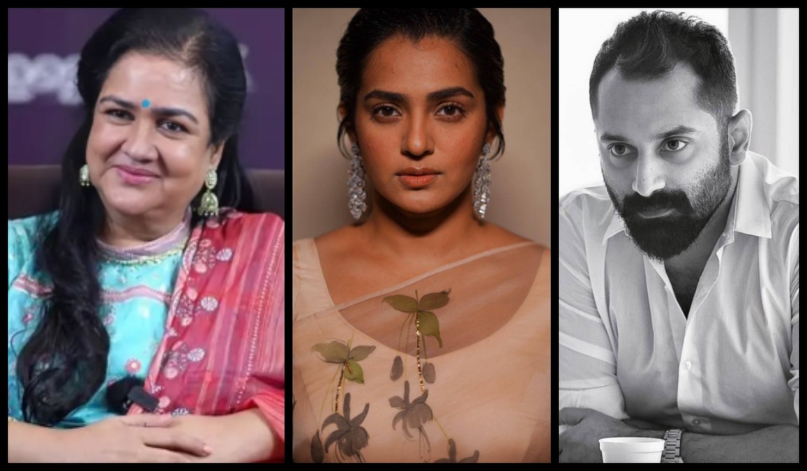 Urvashi protests National Awards selection: 'happy when Fahadh Faasil Parvathy Thiruvothu took a stand'