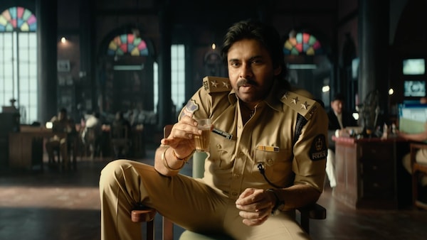 Ustaad Bhagat Singh first glimpse: Pawan Kalyan plays a massy, fiery cop in Hyderabad’s old city area