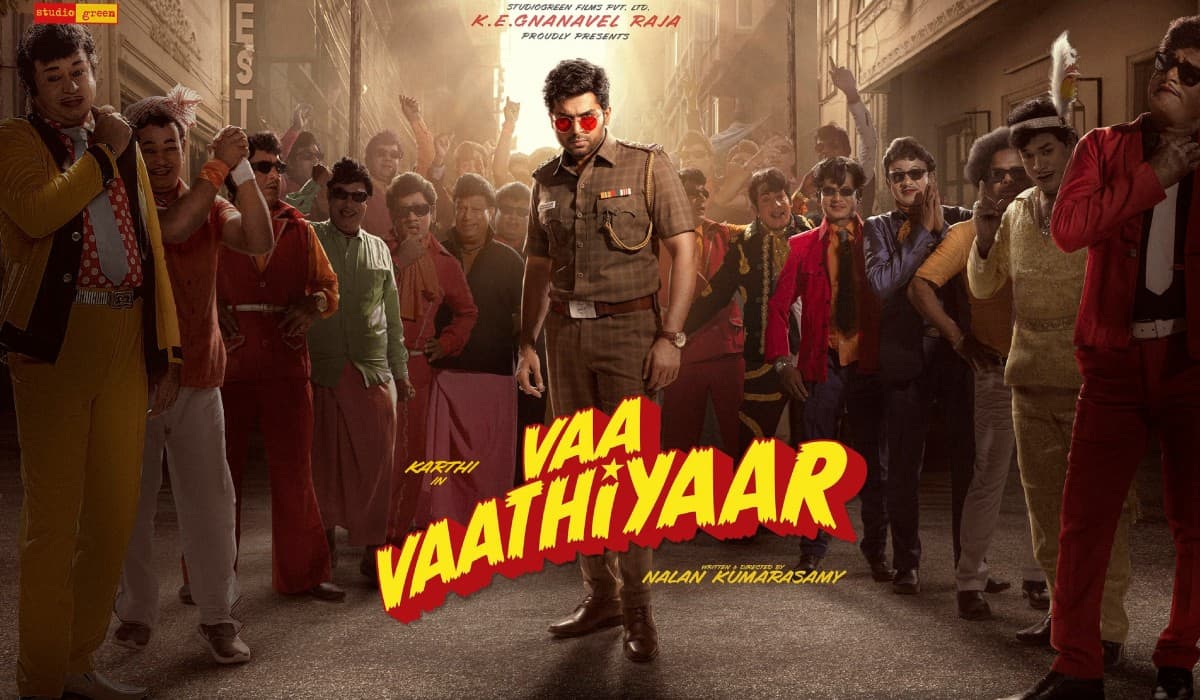 Karthi 26 is Vaa Vaathiyaar: Check out the quirky poster of Nalan Kumarasamy film