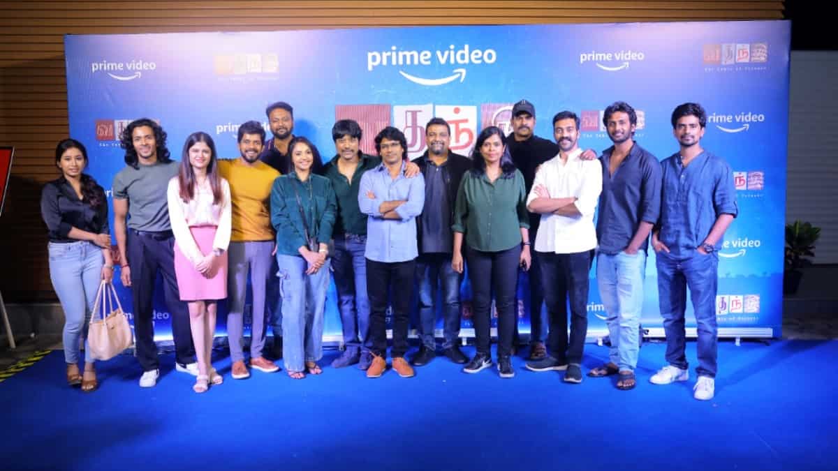 Vadhandhi The Cast And Crew Members Come Together For A Special Screening Of The Amazon Prime 
