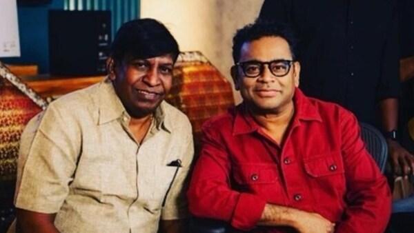 Maamannan actor Vadivelu sings for AR Rahman; Ponniyin Selvan 2  composer calls experience memorable
