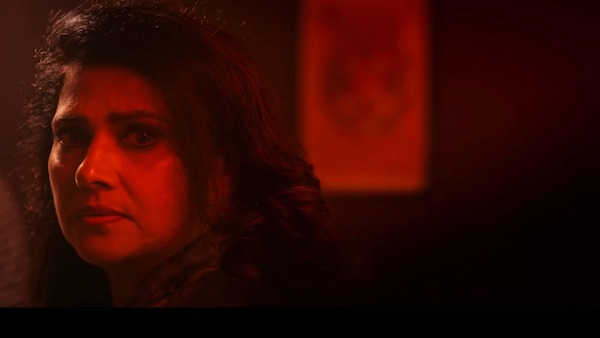 Vani Viswanath in a still from Rifle Club.