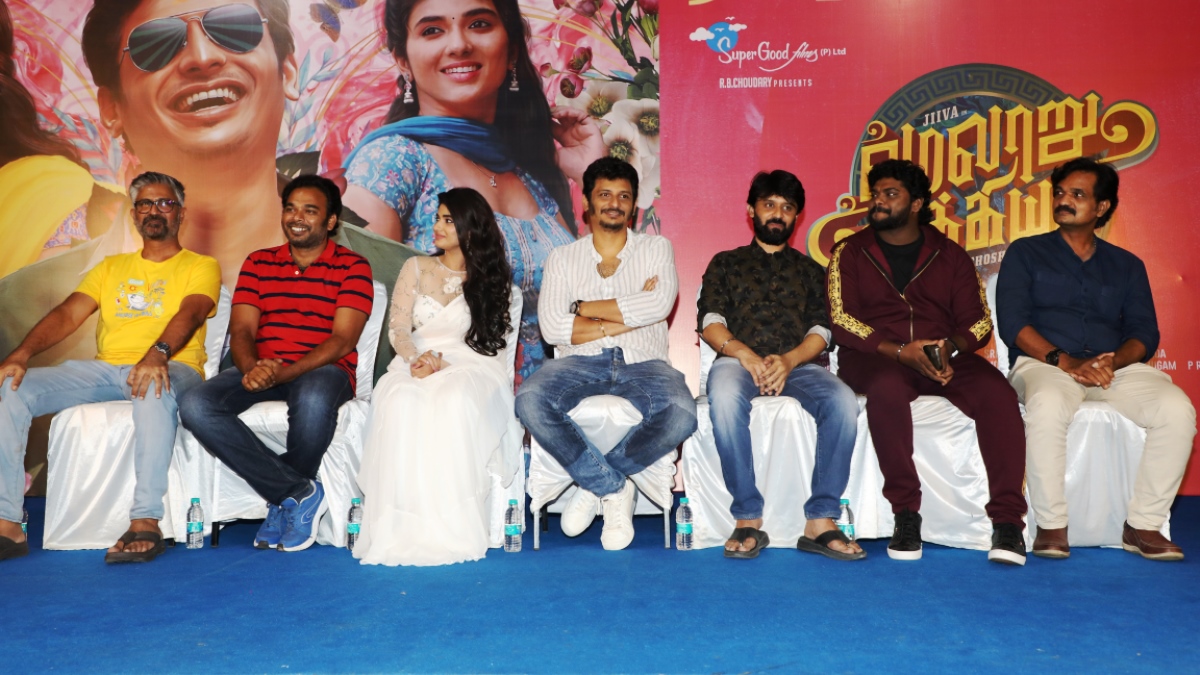 Varalaru Mukkiyam: Jiiva, Pragya Nagra and other cast and crew have a whale of a time during media interaction