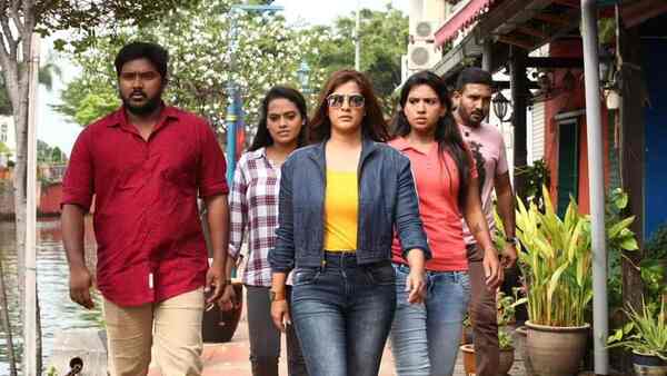 Varalaxmi Sarathkumar’s Tamil film Chasing to be dubbed into Telugu; here’s the teaser