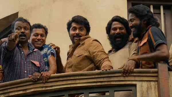 Dhyan Sreenivasan in the trailer of Varshangalkku Shesham