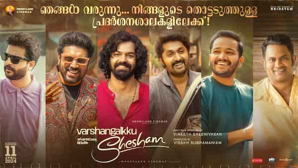 Varshangalkku Shesham Box Office collection Day 1 – Vineeth Sreenivasan’s film is off to an excellent start worldwide