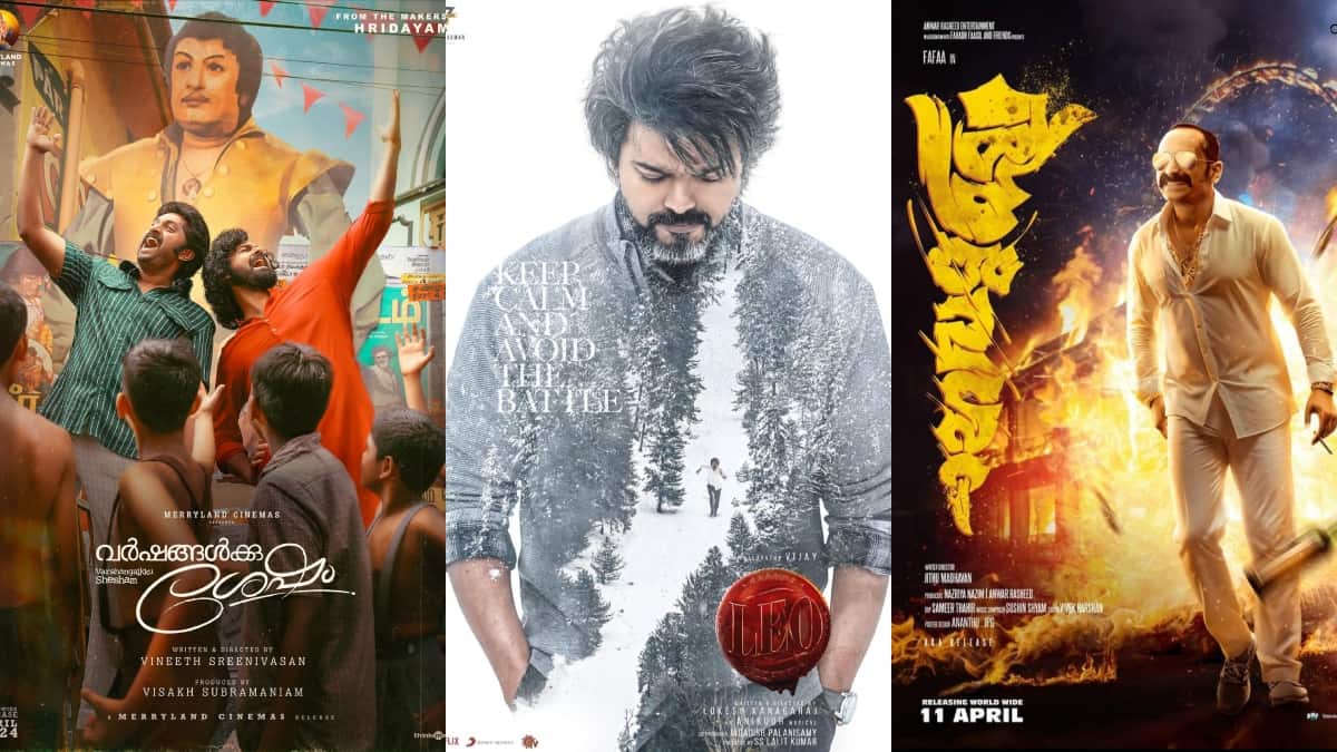 Aavesham, Varshangalkku Shesham and other films together register the biggest single-day collections at Kerala box office; still fail to beat Vijay’s Leo