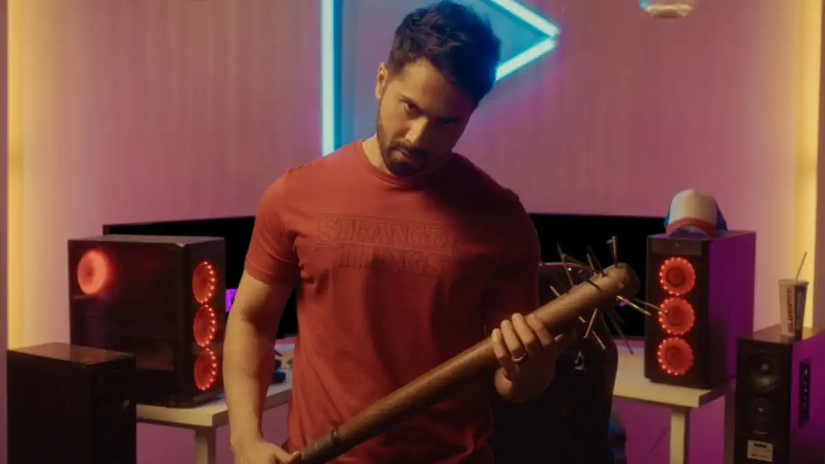 Watch: Varun Dhawan gives a spooky house tour and it's all things 'Stranger Things'