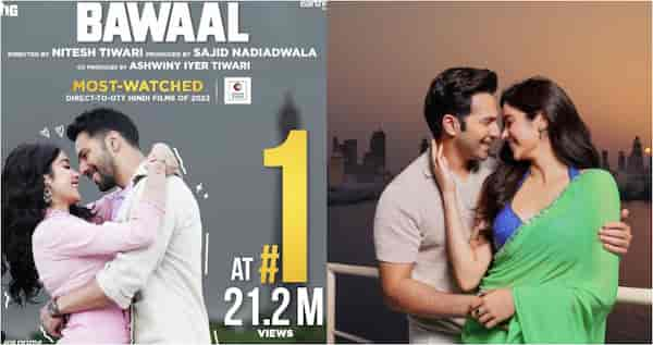 Varun Dhawan and Janhvi Kapoor in Bawaal