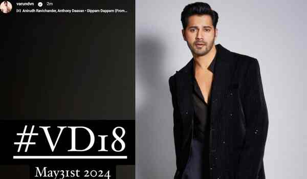 Varun Dhawan and Atlee's untitled action flick gets a release date