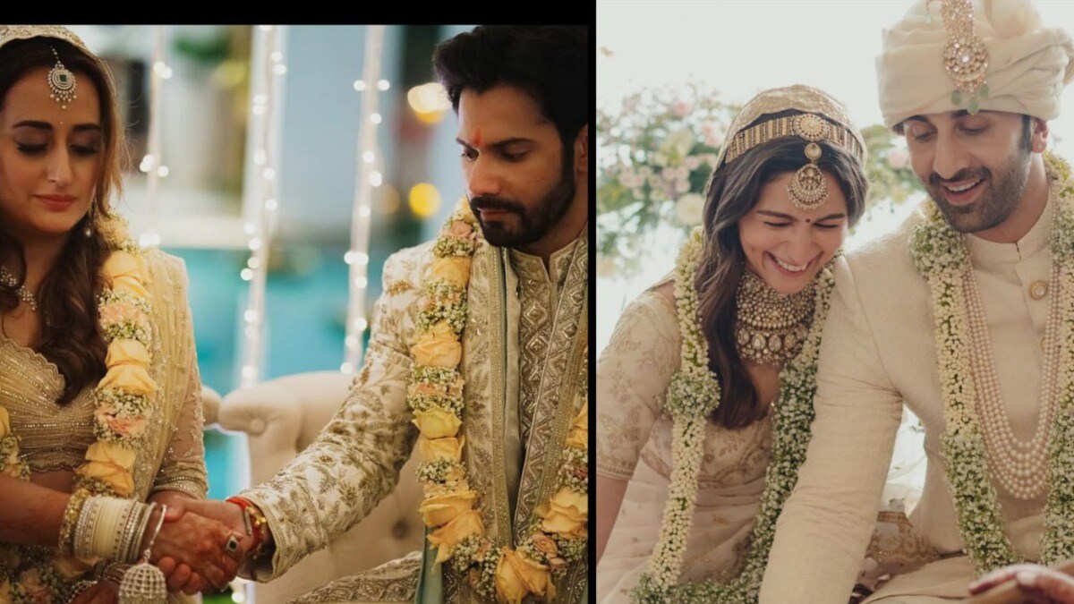 Wedding photos of Ranbir Kapoor-Alia Bhatt and Varun Dhawan-Natasha ...