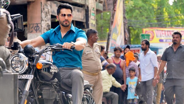 Bawaal first look: Varun Dhawan rides a bike in style on the streets of Lucknow