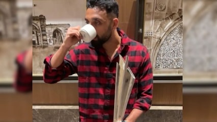 Varun strikes with Instagram post: Varun Chakaravarthy’s 'tea cup' dig at Pakistan goes viral