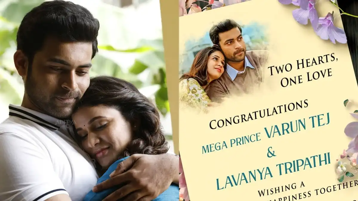 It’s official! Varun Tej and Lavanya Tripathi to get engaged this weekend