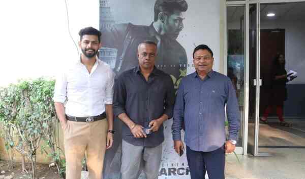 Varun with GVM