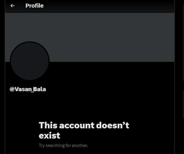 Vasan Bala deletes his X account