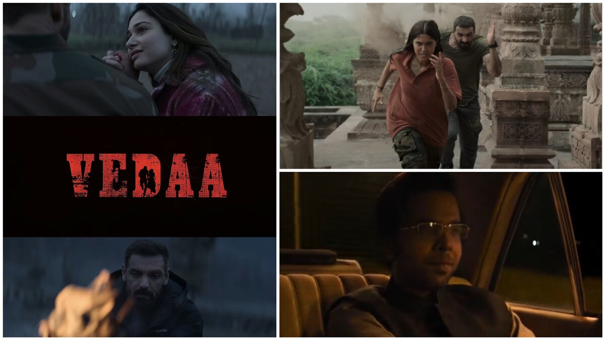 Vedaa teaser – John Abraham, Sharvari Wagh ready to battle Abhishek ...