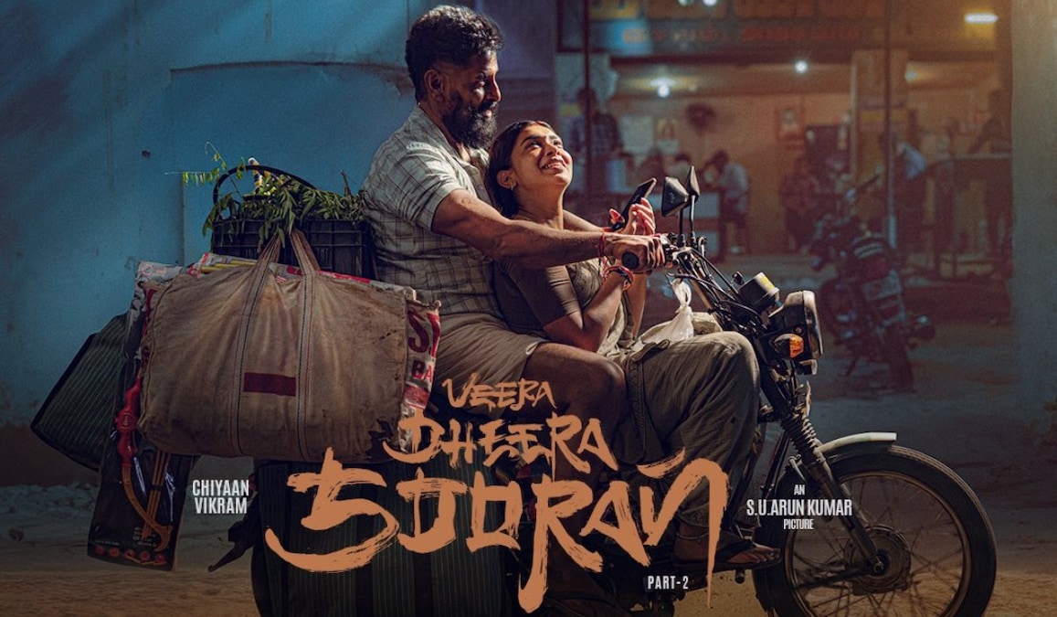 Veera Dheera Sooran Part 2 movie review: Vikram’s rustic actioner is deeply detailed in a heavily loaded narrative