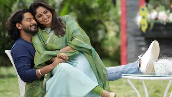 Prajwal and Rachita Ram in a still from the film