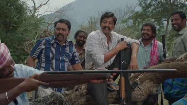 A still from Veerappan The Bandit King
