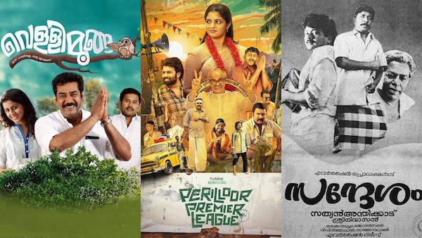 Sandesham, Vellimoonga and more - 5 Malayalam political satire films to watch before Perilloor Premier League
