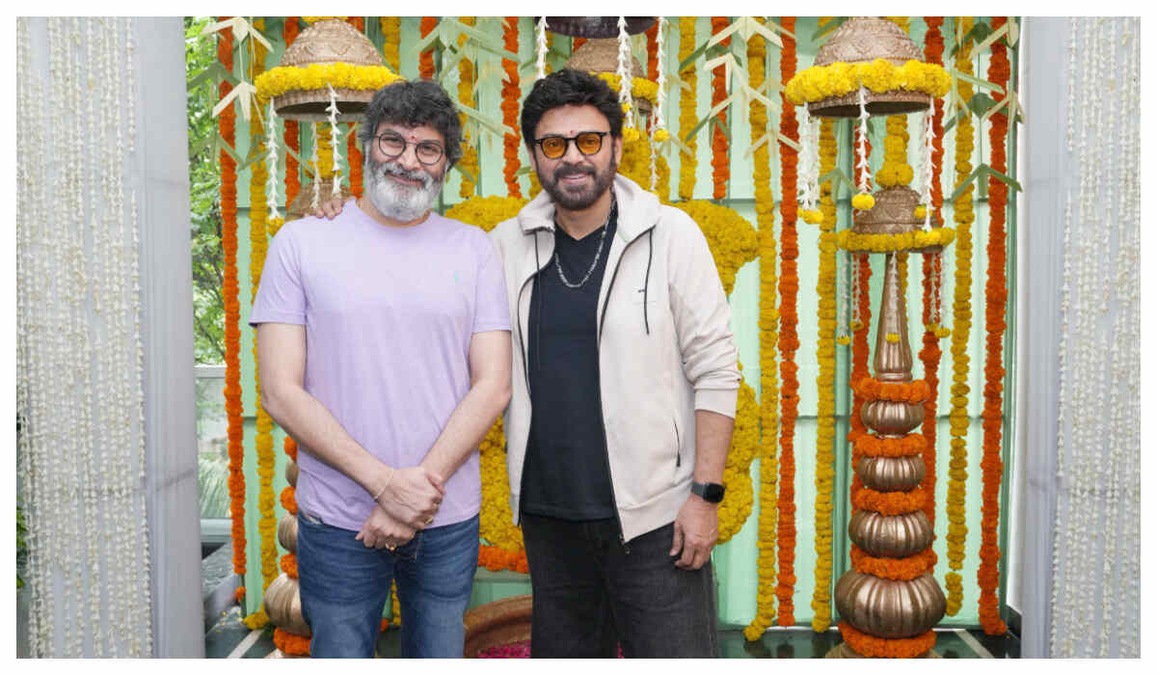 Venkatesh announces his next with Trivikram Srinivas: Genre, release time, shoot update and other details here