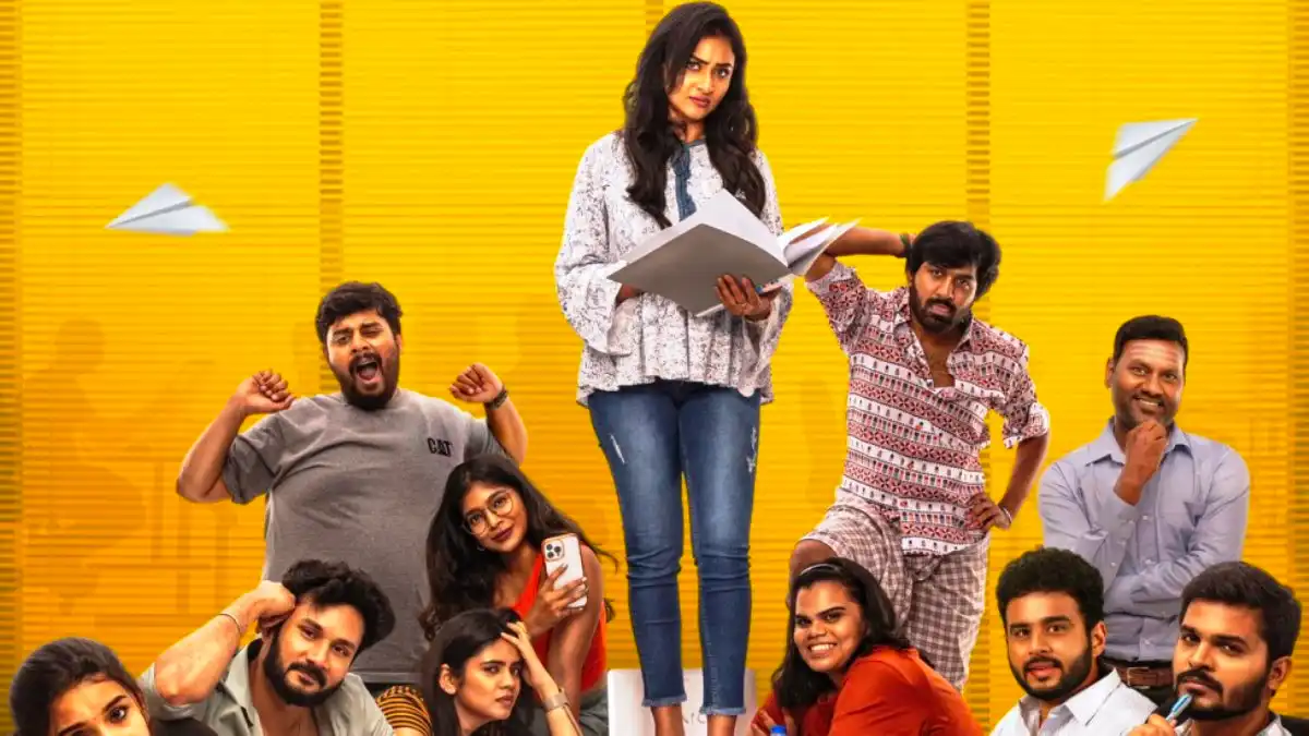 Vera Maari Office: aha Tamil announces web series starring RJ Vijay, Harish Kalyan unveils first look poster