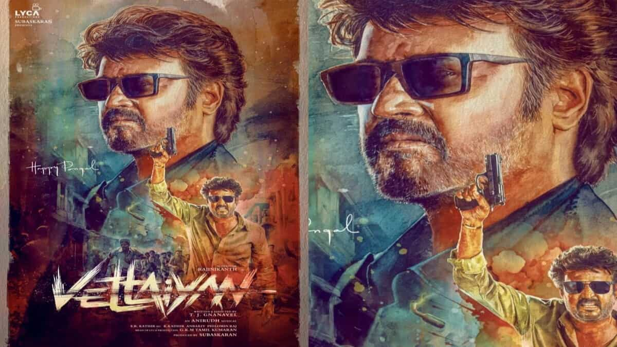 Vettaiyan - New Pongal Poster From Rajinikanth-starrer Has Thalaivar ...