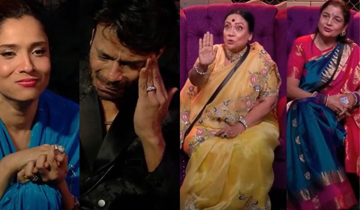 Bigg Boss 17- Internet gives thumbs down to Vicky Jain’s mother’s behaviour towards Ankita Lokhande’s mother; calls her a ‘big red flag’
