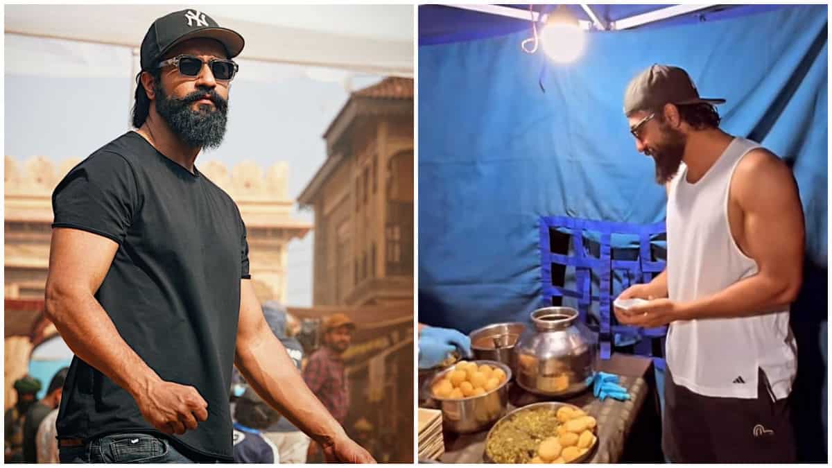 Vicky Kaushal celebrates Baisakhi with a cheat meal – Watch video